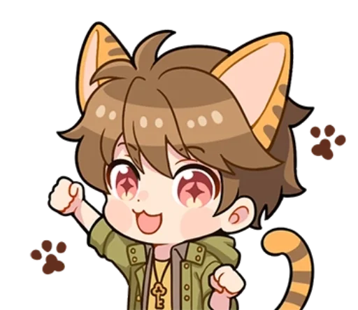 Стикер Lukes Chibi