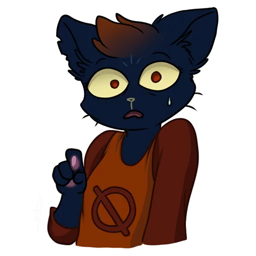 Стикер Mae Borowski from Night in the Woods by SiD'ni