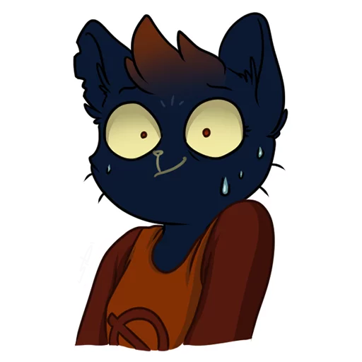 Стикер Mae Borowski from Night in the Woods by SiD'ni