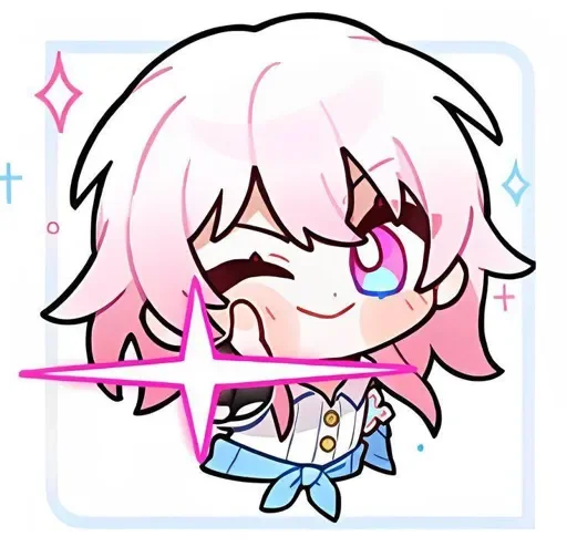 Стикер March 7th - Honkai: Star Rail