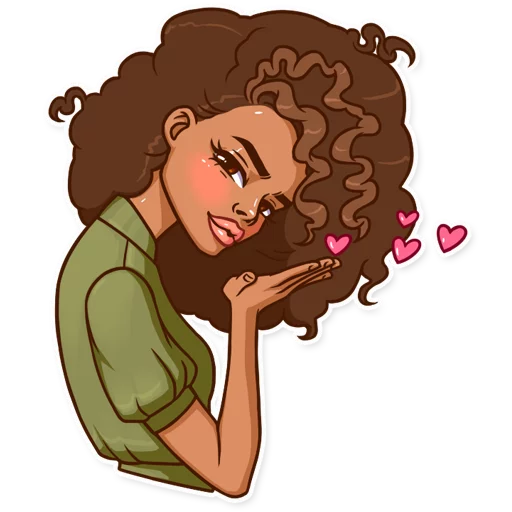 Стикер Maria del Carmen