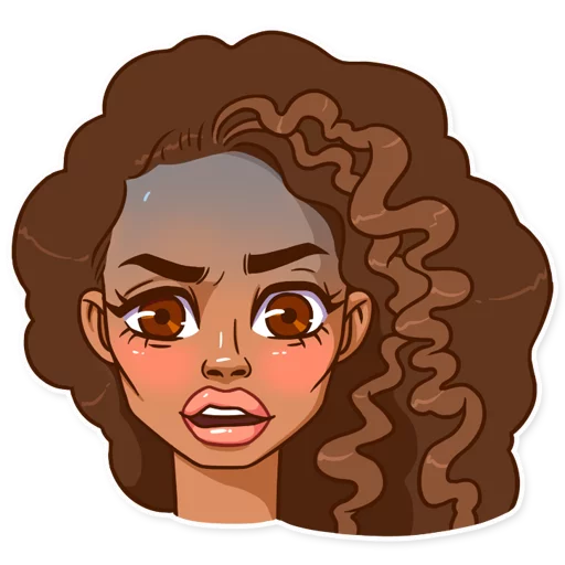 Стикер Maria del Carmen