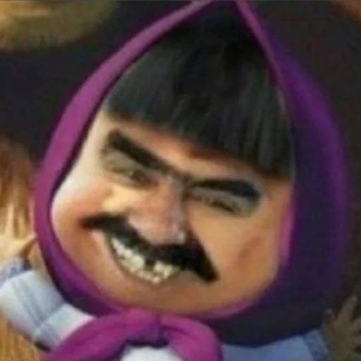 Стикер Маша и медведь