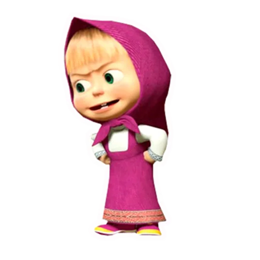 Стикер Маша и Медведь