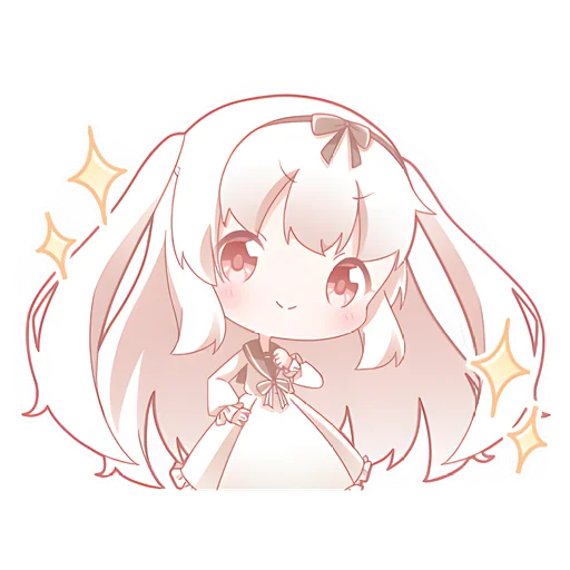 Стикер Масиро-чан