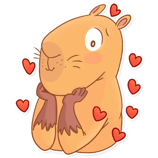 Стикер Капи Барри