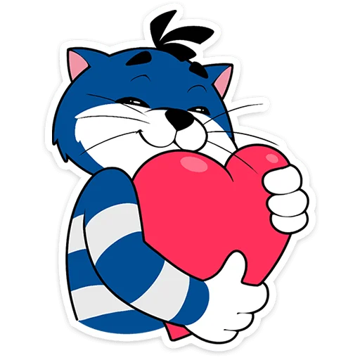 Стикер Новогодний Матроскин