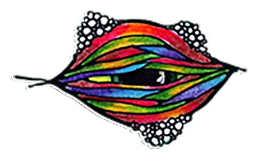 Стикер Слизняг