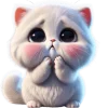 Эмодзи Милый котик