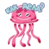 Стикер Медузька