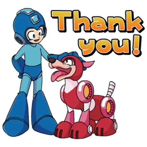 Стикер Mega Man