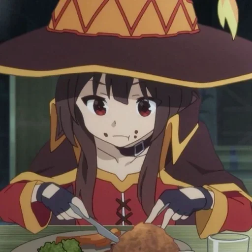 Стикер Megumin