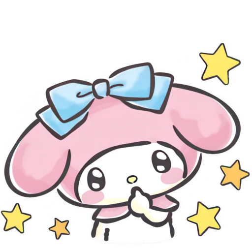 Стикер Мелоди и Куроми