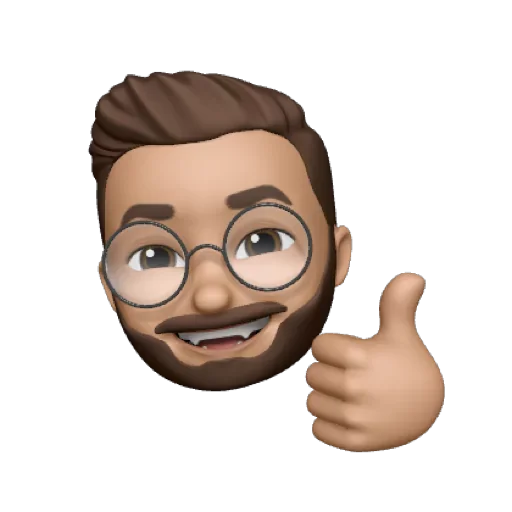 Стикер Memoji Stickers iOS 13