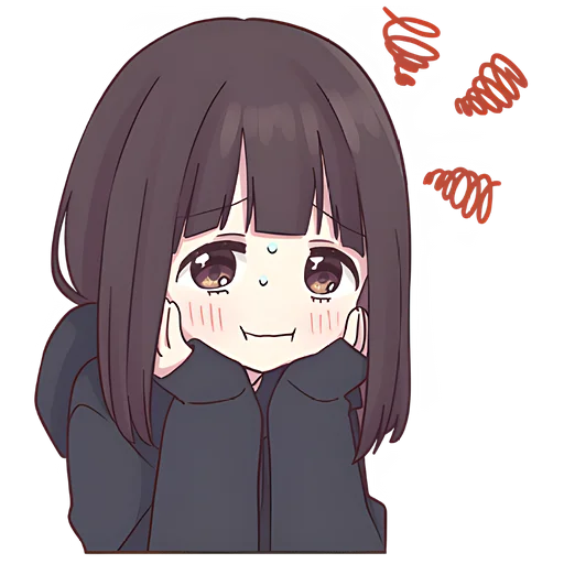 Стикер Менхера-чан (bonus)