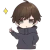 Стикер menhera-kun