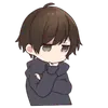 Стикер menhera-kun
