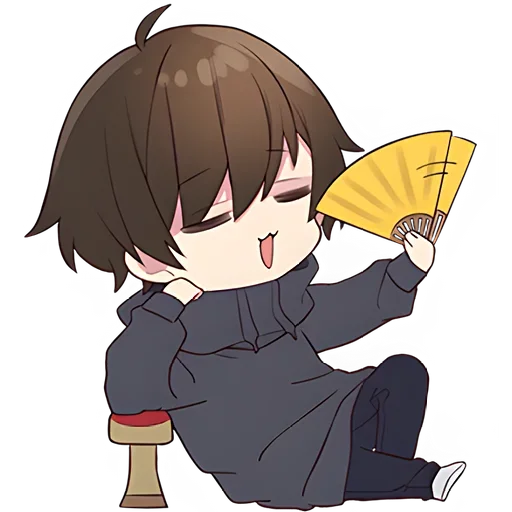 Стикер Менхера-кун