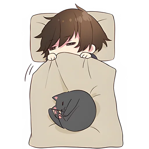 Стикер Менхера-кун