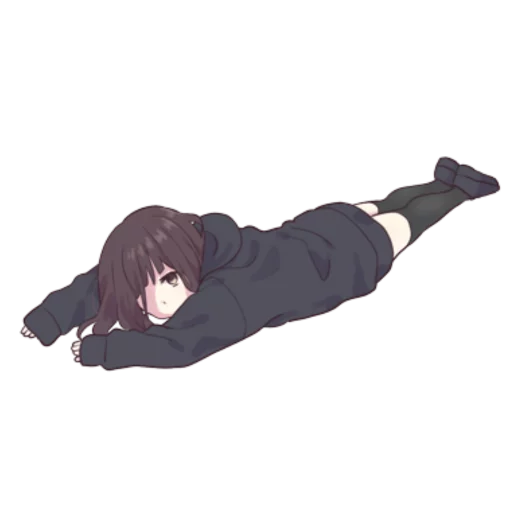 Стикер Menhera Chan