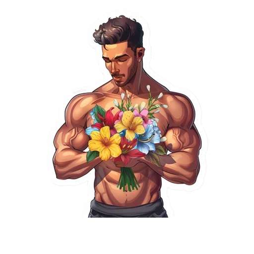 Стикер men 8 марта