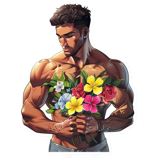 Стикер men 8 марта