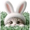 Эмодзи Мяу кролик