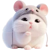 Эмодзи Meow Rat so cute