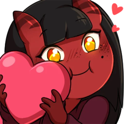 Стикер Meru the succubus