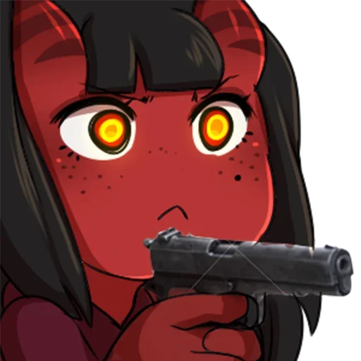 Стикер Meru the succubus