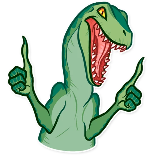 Стикер Dinosaurs