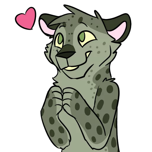 Стикер Midori Leopard