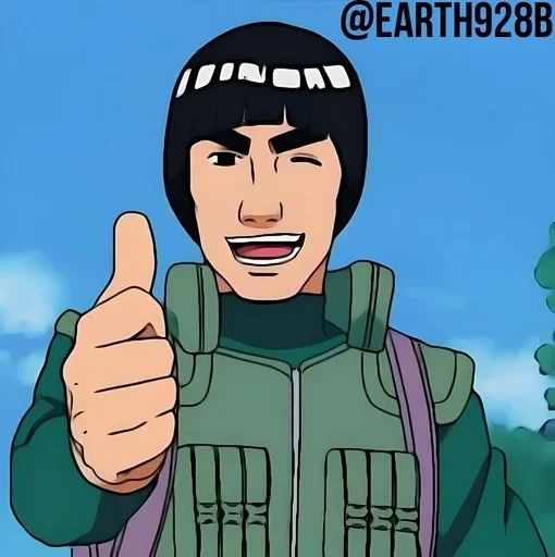 Стикер Might Guy