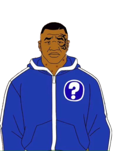 Стикер Mike Tyson Mysteries