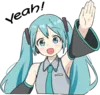 Стикер Hatsune Miku