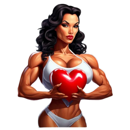 Стикер Milf bodybuilder