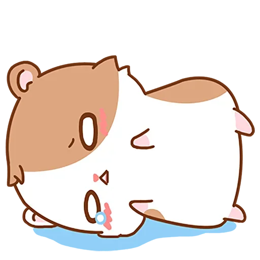 Стикер Милый хомяк