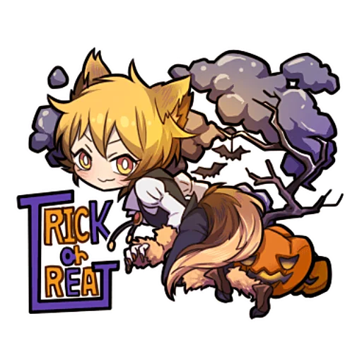 Стикер Милый тигрёнок