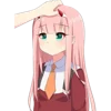 Эмодзи Darling in the Franxx