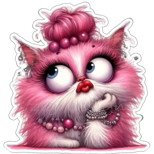 Стикер Милые зверушки