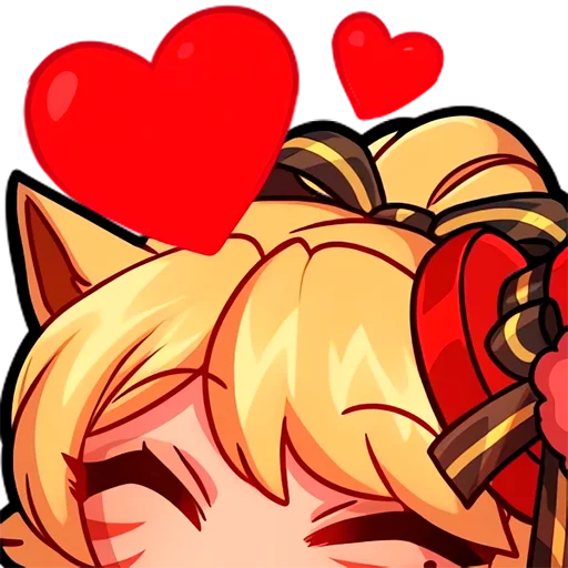 Стикер Miqo'te Static