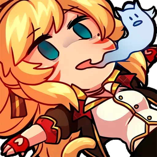 Стикер Miqo'te Static