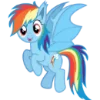 Эмодзи Pony bats
