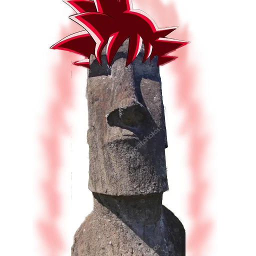 Стикер Moai