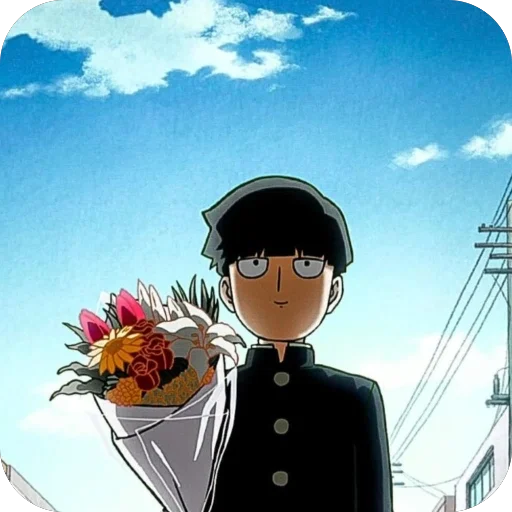 Стикер Mob Psycho 100