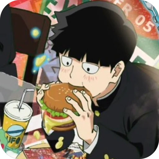 Стикер Mob Psycho 100