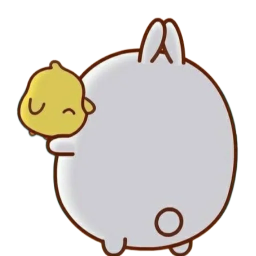 Стикер molang