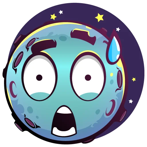 Стикер Moony Loony