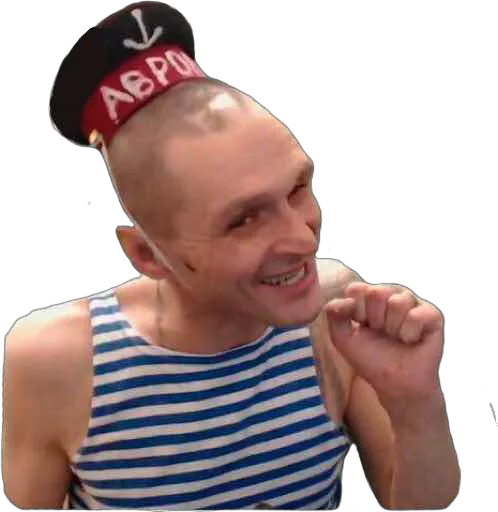 Стикер Мопс дядя пёс