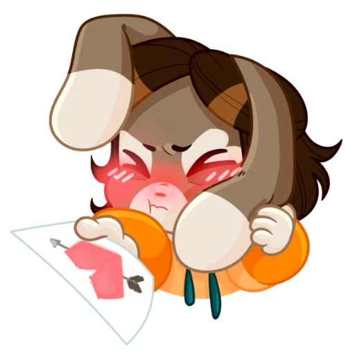 Стикер Морковка